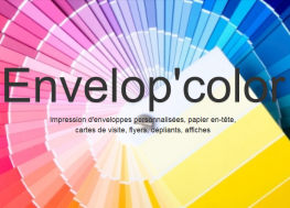 Site Web responsive de Envelop'Color